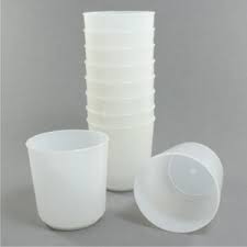 Plastic cups